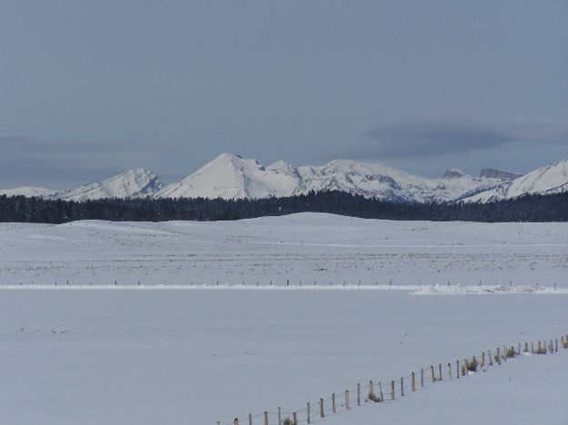 Snowy Gros Ventre Mountains. Photo by Scott Almdale.