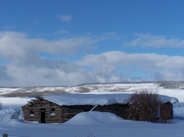 Snow Cabin. Photo by Scott Almdale.