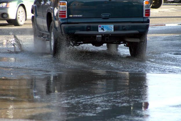 Standing Water. Photo by Pam McCulloch, Pinedale Online.