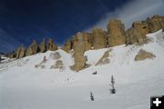 Sledding Horse Creek. Photo by Arnold Brokling.