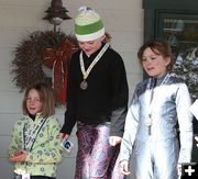 Girl Winners. Photo by Pam McCulloch, Pinedale Online.