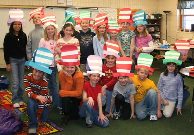 Cat in the Hat. Photo by Pam McCulloch, Pinedale Online.