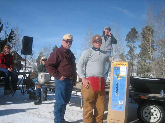 Kreston Cross Ice Augar. Photo by Bill Boender.