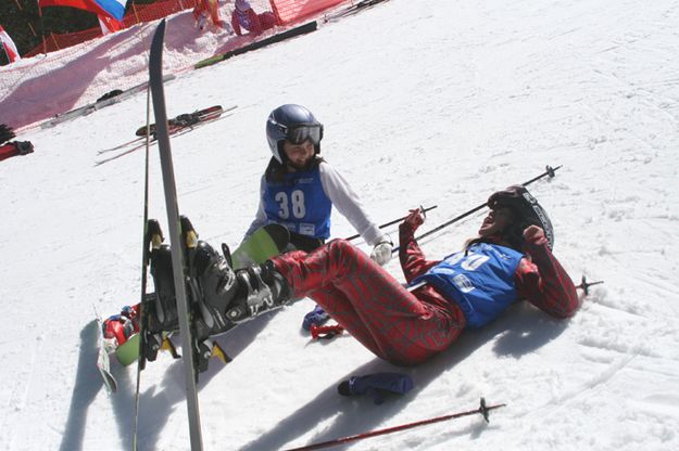 Taking a break. Photo by Pam McCulloch, Pinedale Online.