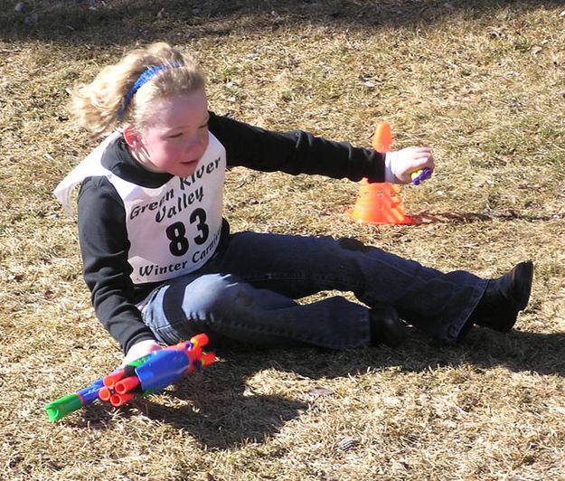 Caitlyn Biathlon. Photo by Dawn Ballou, Pinedale Online.