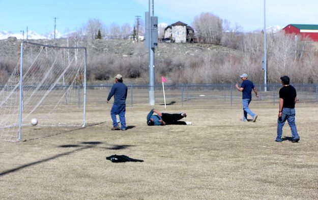 Score!. Photo by Dawn Ballou, Pinedale Online.