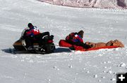 Ski Patrol. Photo by Clint Gilchrist, Pinedale Online.