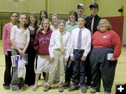 Big Piney History Students. Photo by Dawn Ballou, Pinedale Online.