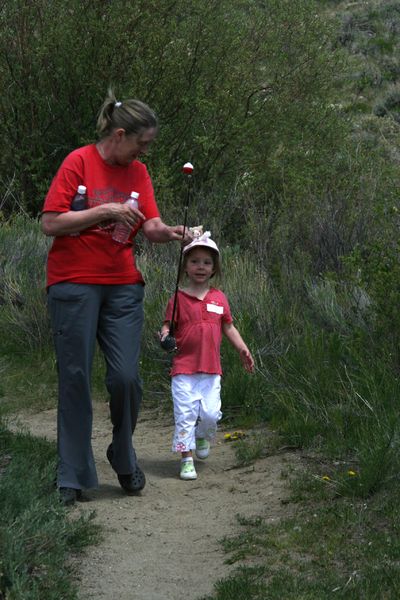 Going Fishing. Photo by Pam McCulloch, Pinedale Online.