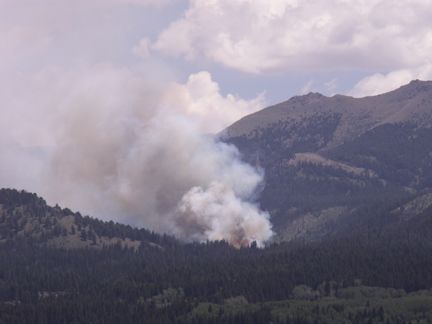 Moose-Gyp Fire #2. Photo by Judy Anderson.