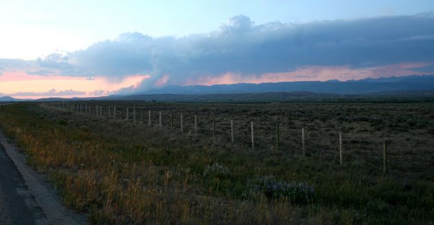 View from Cora Y. Photo by Pam McCulloch, Pinedale Online.