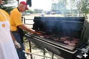 Buffalo Burgers. Photo by Pam McCulloch, Pinedale Online.