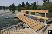 Lower Fremont boat ramp. Photo by Dawn Ballou, Pinedale Online.