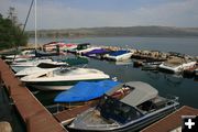 Marina boats. Photo by Dawn Ballou, Pinedale Online.