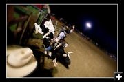 Bull Ride. Photo by Tara Bolgiano, Blushing Crow Photography.