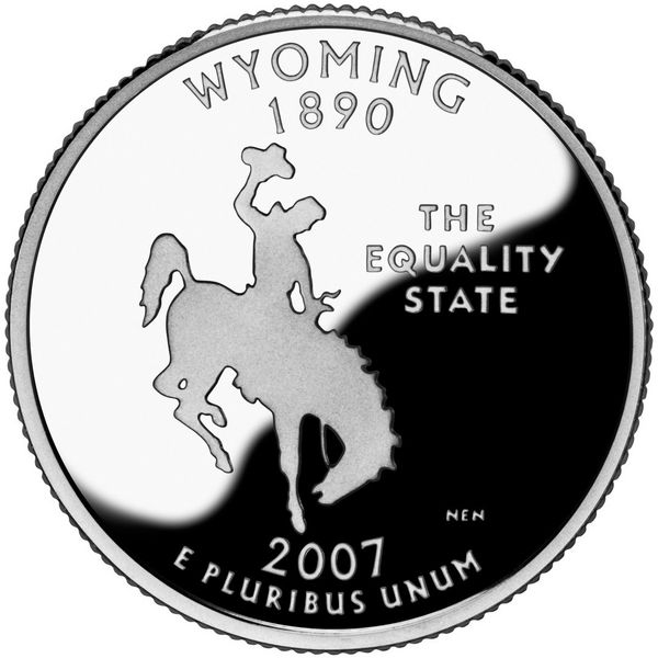 New quarter. Photo by State of Wyoming.