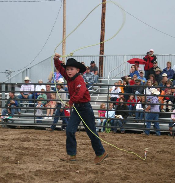 Garrett Lozier . Photo by Dawn Ballou, Pinedale Online.