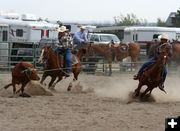 Larry Gunter & Ty Miller. Photo by Pinedale Online.