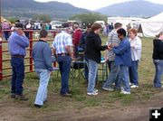 Supporters. Photo by Bob Rule, KPIN.