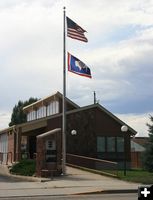 LaBarge Library. Photo by Dawn Ballou, Pinedale Online.