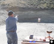 Pistol Range. Photo by Pam McCulloch.