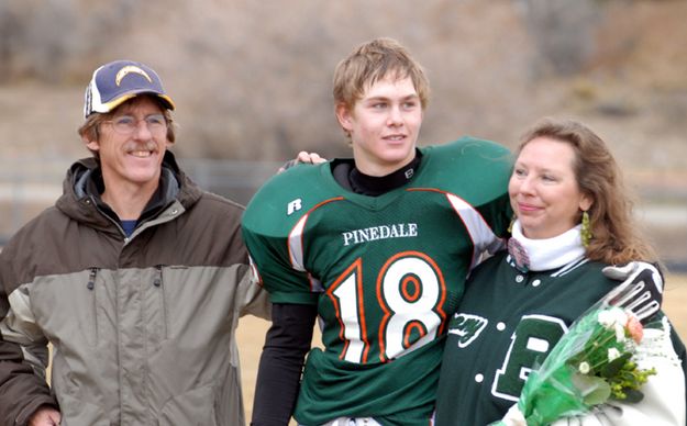 Senior Jeremy Silvey. Photo by Janet Montgomery.