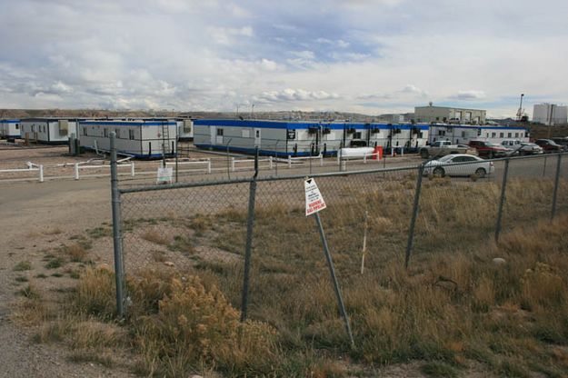 Ensign EnCana Camp. Photo by Dawn Ballou, Pinedale Online.