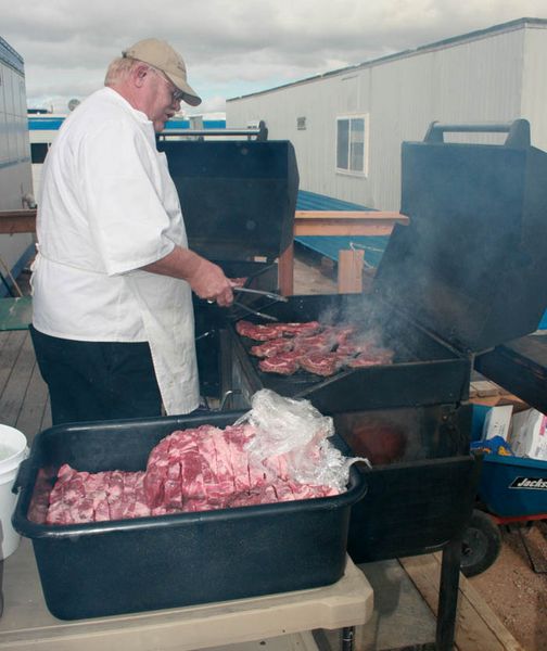 Steaks for dinner. Photo by Dawn Ballou, Pinedale Online.