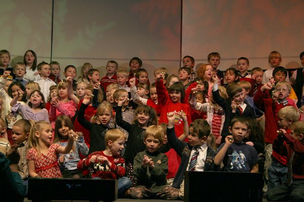 Jingle Bells. Photo by Pam McCulloch, Pinedale Online.