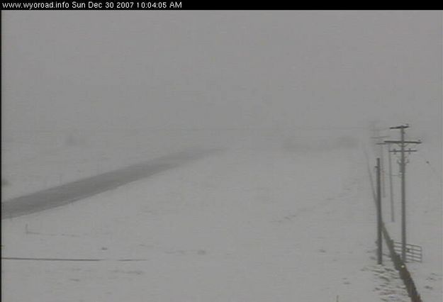 South Pass WYO 28. Photo by WYDOT webcam.