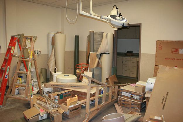 Minor Procedures Room. Photo by Dawn Ballou, Pinedale Online.