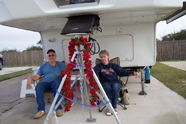 The Rulands in Texas. Photo by Hank & Debi Ruland.