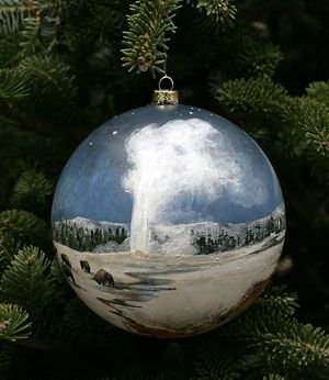 Yellowstone Park ornament. Photo by Chris Greenberg.