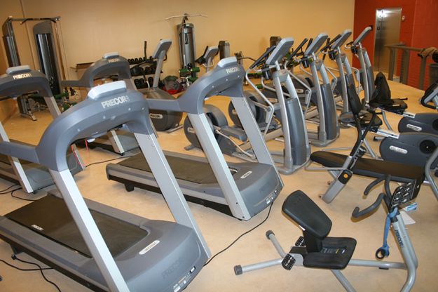 Fitness Area. Photo by Pam McCulloch.