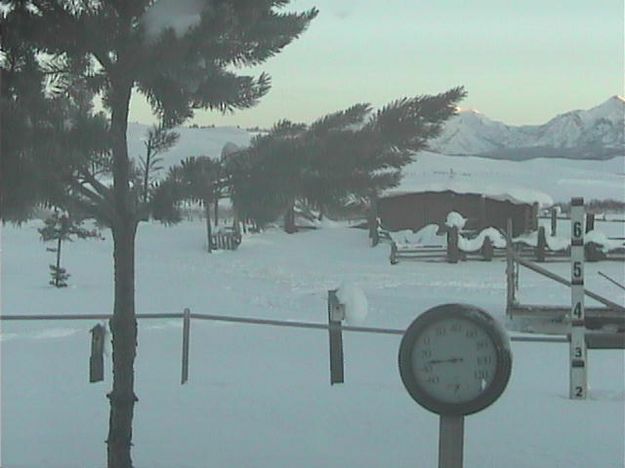 January 14. Photo by Bondurant webcam.