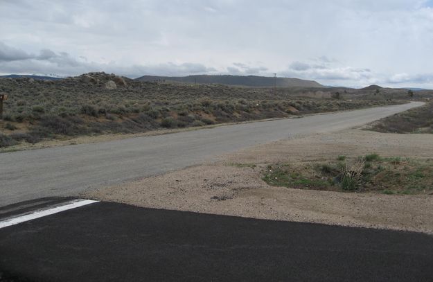 Bike Path End. Photo by Casey Dean, Pinedale Online.