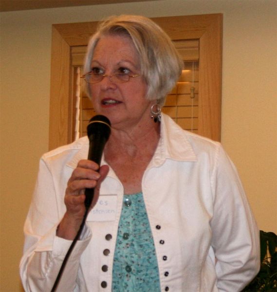 Delores Christensen. Photo by Dawn Ballou, Pinedale Online.