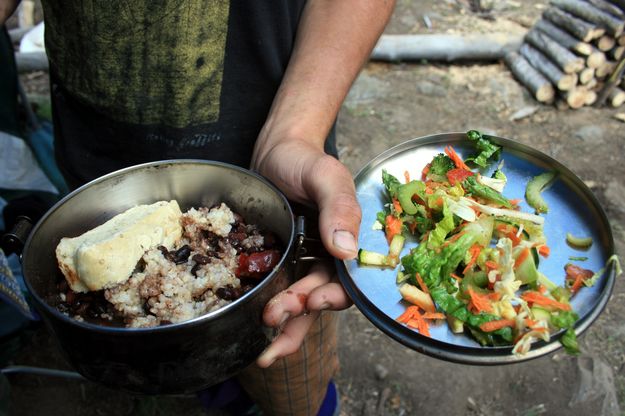 Dinner. Photo by Dawn Ballou, Pinedale Online.