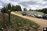 Back Door Parking. Photo by Dawn Ballou, Pinedale Online.