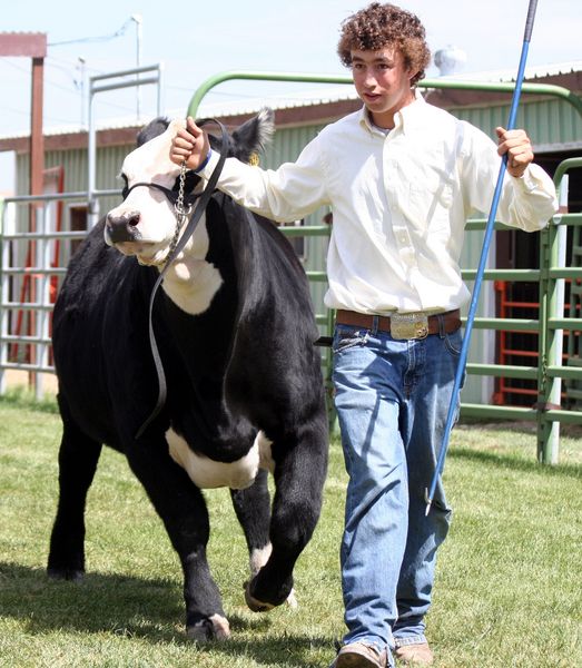 Luke Johnston. Photo by Clint Gilchrist, Pinedale Online.