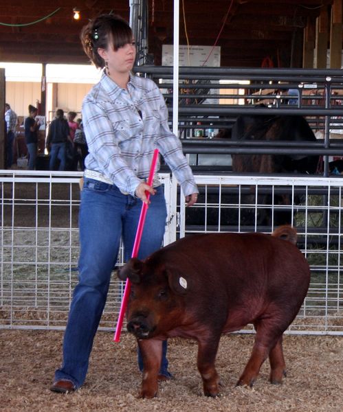 Chelcee Hays. Photo by Clint Gilchrist, Pinedale Online.