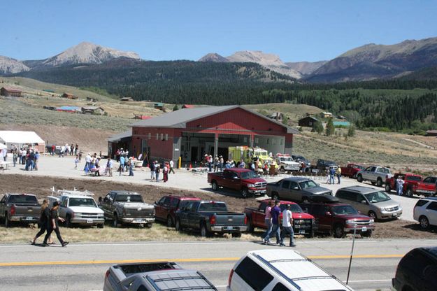 New Fire Station. Photo by Dawn Ballou, Pinedale Online.