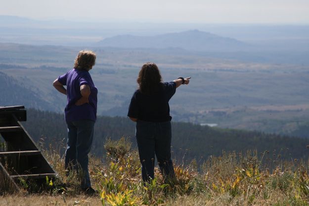 View from the Top. Photo by Pam McCulloch, Pinedale Online.