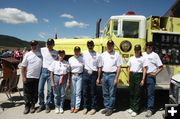 Firefighters. Photo by Dawn Ballou, Pinedale Online.