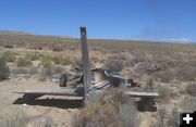 Downed plane. Photo by Sweetwater County Sheriff's Office.