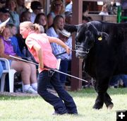 Megan Sims. Photo by Clint Gilchrist, Pinedale Online.