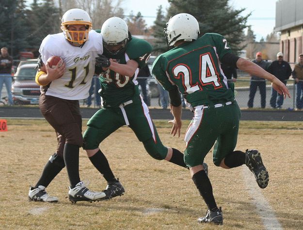 Landon Wells. Photo by Clint Gilchrist, Pinedale Online.