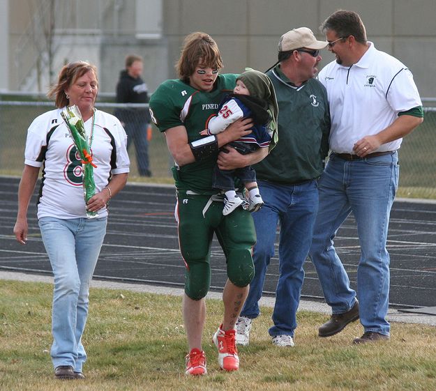 Senior Nick Jaquez. Photo by Clint Gilchrist, Pinedale Online.