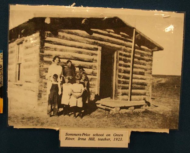 Sommers-Price Schoolhouse. Photo by Dawn Ballou, Pinedale Online.