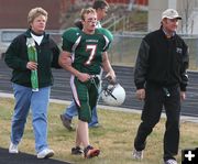 Senior Matt Boyce. Photo by Clint Gilchrist, Pinedale Online.